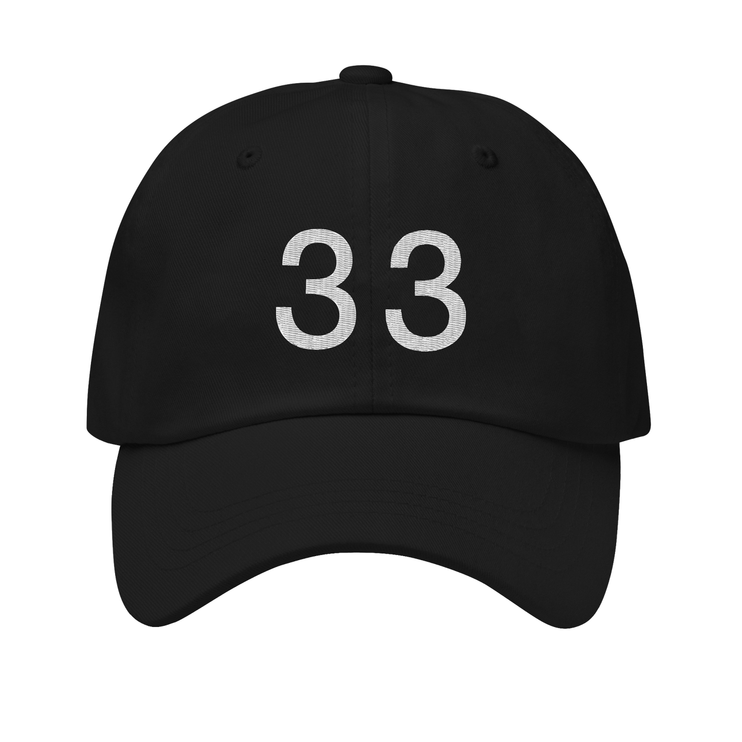 NEW WORLD “33” CAP BLACK